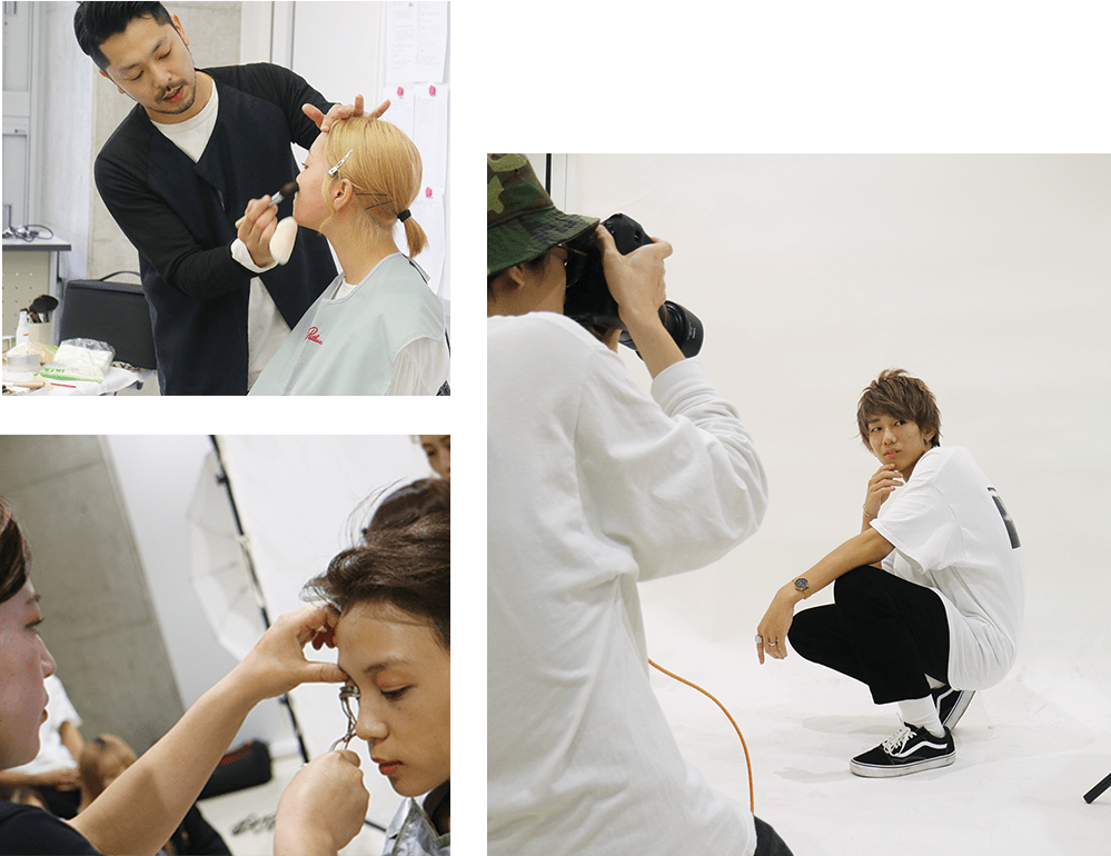 ヘアメイク専攻 アイエステティック専門学校 ジェイヘアメイク美容専門学校